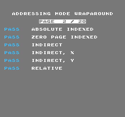 Addressing mode wraparound