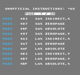 Unofficial Instructions: *AX
