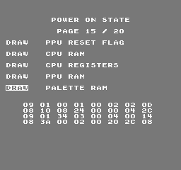 Palette RAM