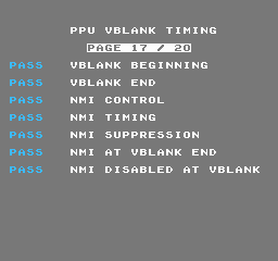 PPU VBlank Timing